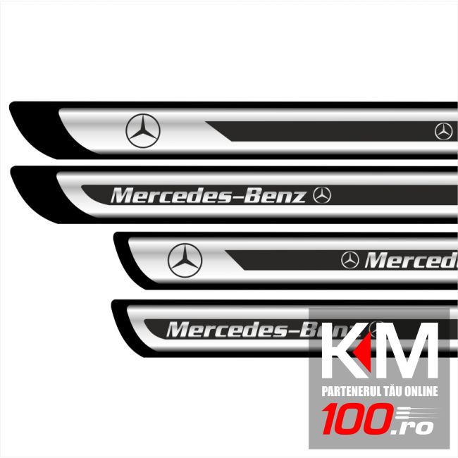 Set protectii praguri CROM - Mercedes-Benz