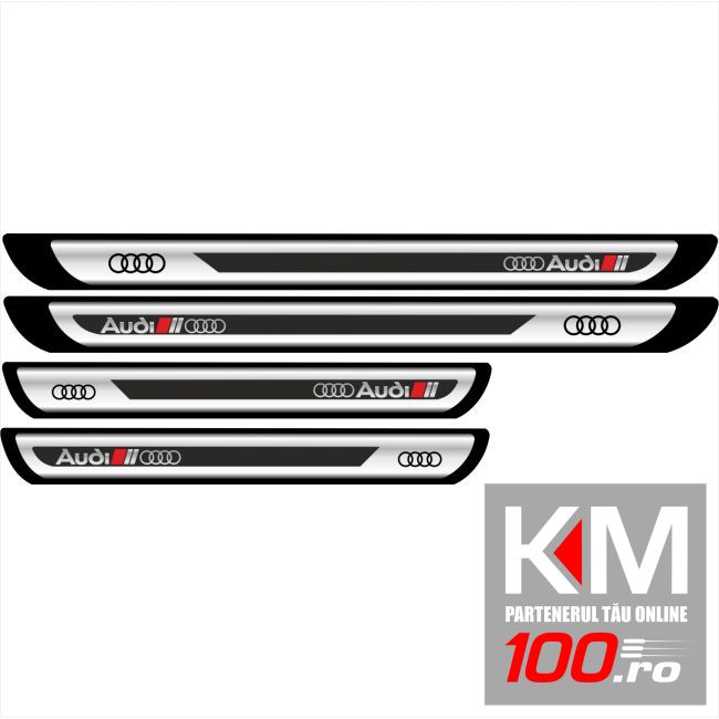 Set protectii praguri CROM - Audi (V2)