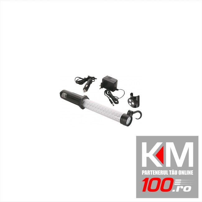 Lampa de lucru reincarcabila cu 60+17 de LED-uri Automax 230/12V
