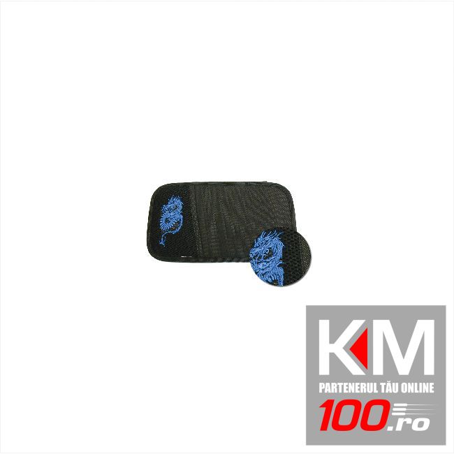 Suport auto Carpoint pentru depozitat CD-uri Dragon Albastru, 31 .0x15.0x1.0cm