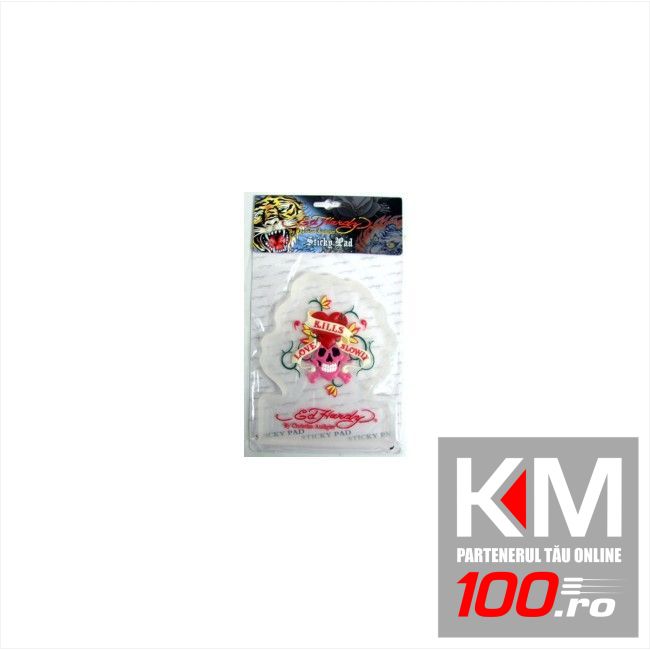 Suport antiderapant bord Ed Hardy Love Kills Slowly 17 x 13.5 cm, 1 buc.