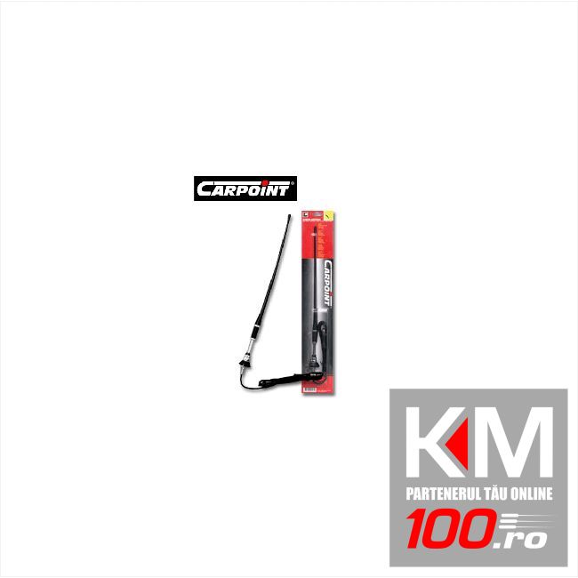 Antena auto Carpoint aripa cauciuc , 41cm. cu cablu de 1,3m