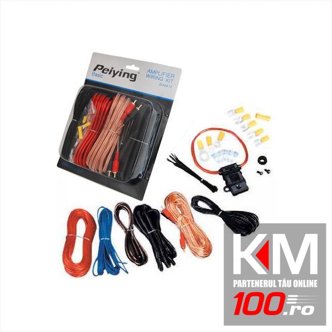 Kit cabluri amplificator Peiying Basic ZLA0412
