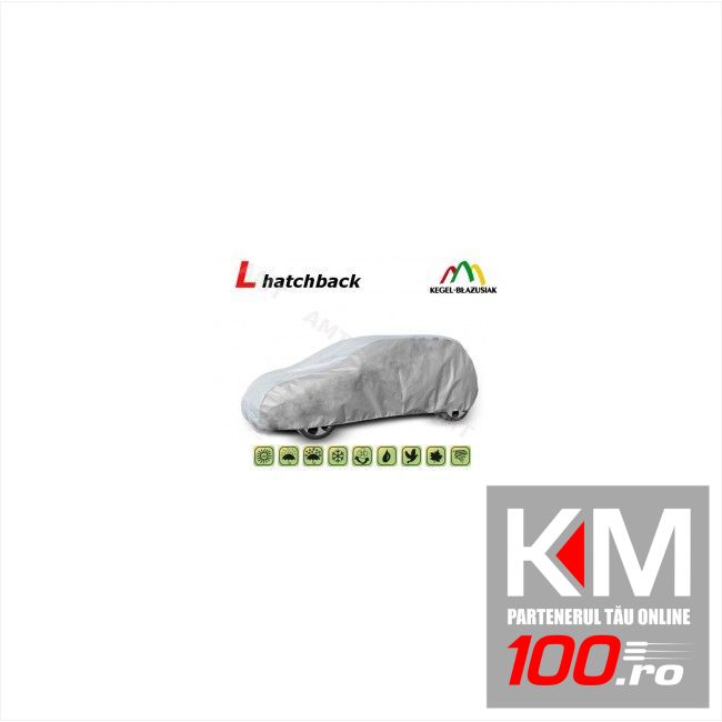 Prelata auto, husa exterioara Seat Leon 1 2 3 Hatchback impermeabila in exterior anti-zgariere in interior lungime 405-430cm