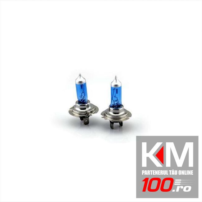 Set 2 becuri H7 - HID Xenon Power (Imitatie Xenon)