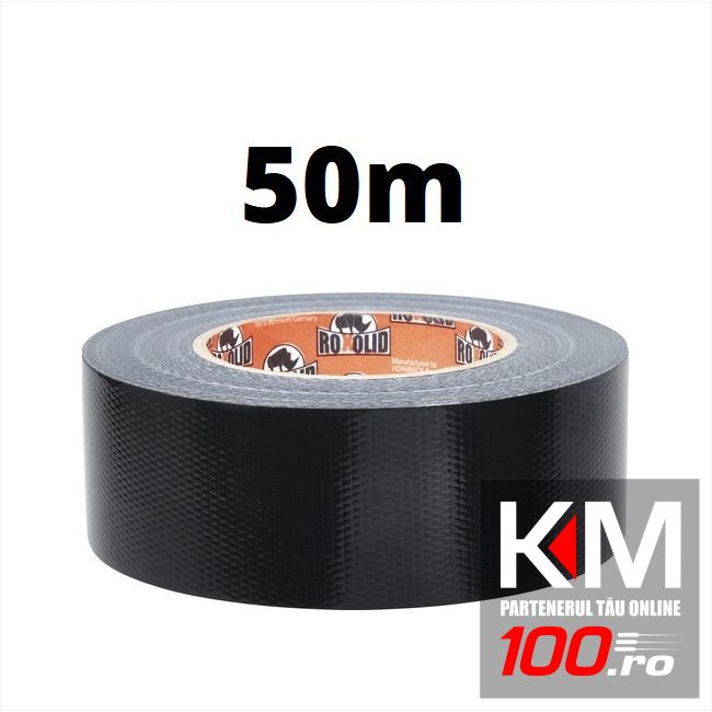 Banda reparatie prelata NEAGRA (50m x 5cm)