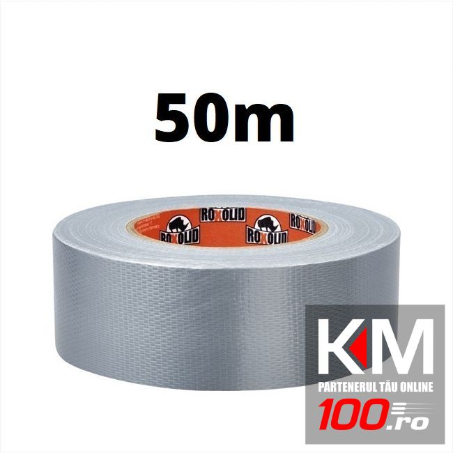 Banda reparatie prelata ARGINTIE (50m x 5cm)