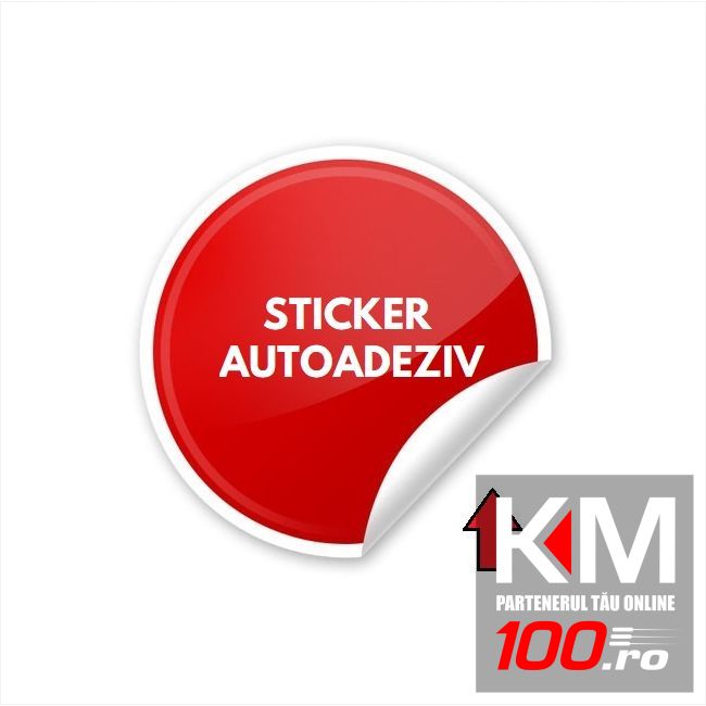 Sticker reflectorizant - SPEED LIMIT - 50km/h