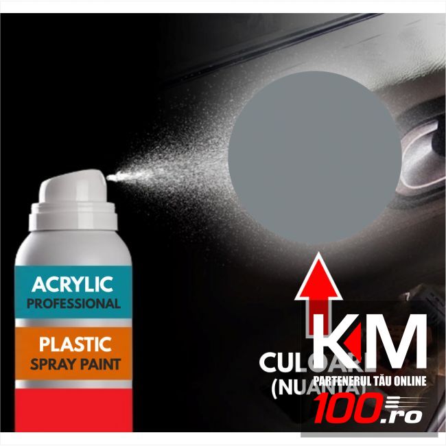 Spray Profesional RAL7046 pentru vopsire elemente din plastic sau metal