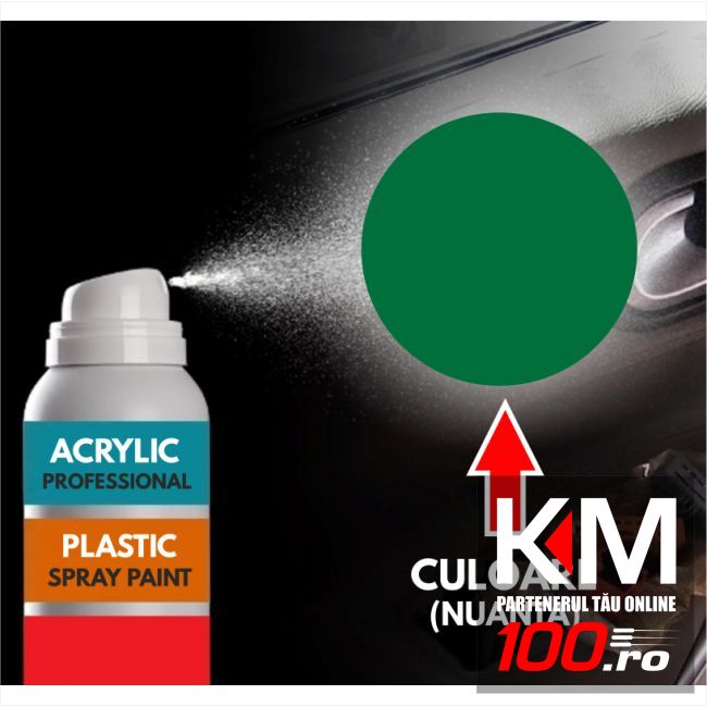 Spray Profesional RAL6029 pentru vopsire elemente din plastic sau metal