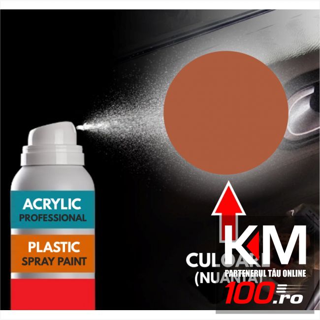 Spray Profesional RAL8004 pentru vopsire elemente din plastic sau metal