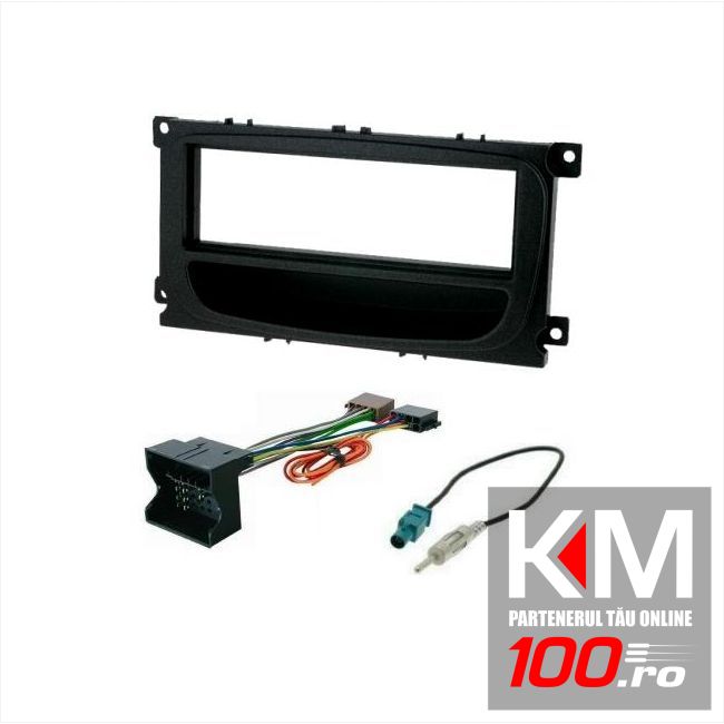 Kit complet de instalare player - Ford Focus, Mondeo, S-MAX, C-MAX (cu sertar)