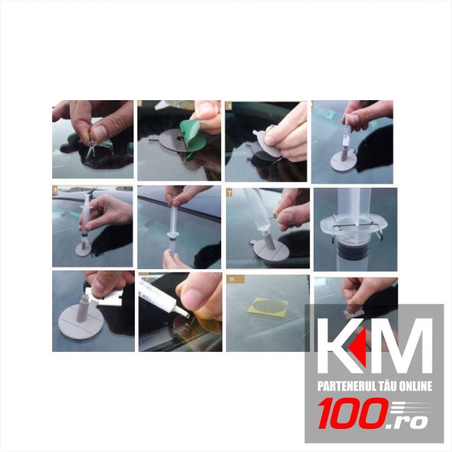 Kit reparatie parbriz Profesional K2 Glass Doctor