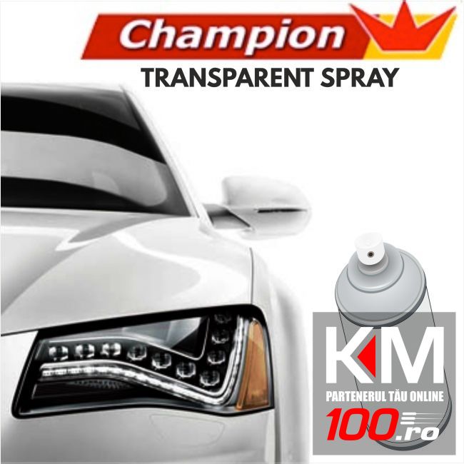 Spray transparent faruri / stopuri, CHAMPION - TRANSPARENT (400ml)