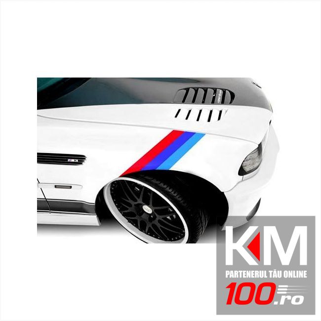 Sticker ornament auto model BMW ///M Power (50cm x 21cm)