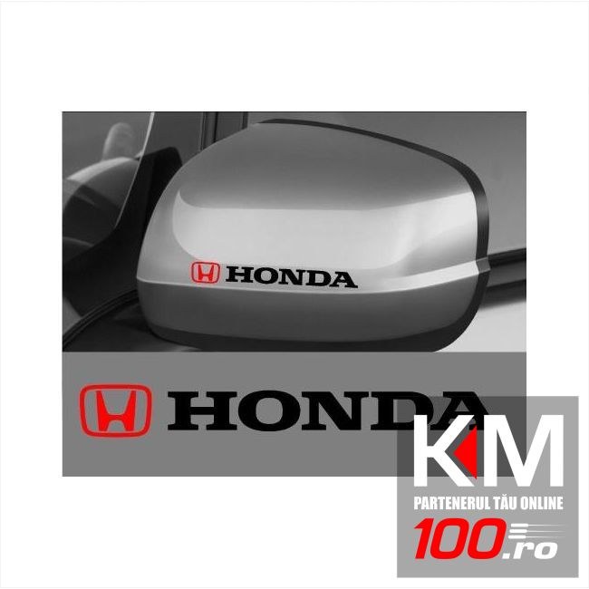 Sticker oglinda HONDA (set 2 buc.)