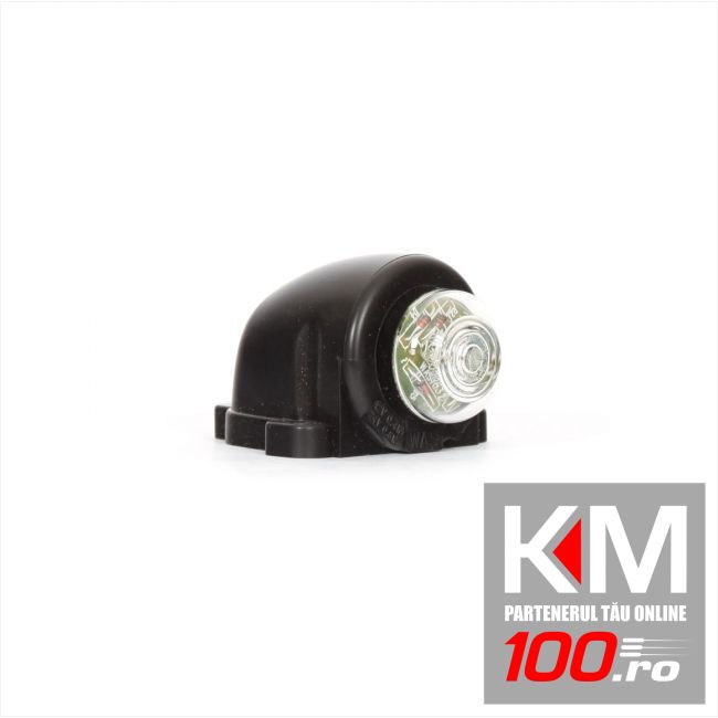 LAMPA POZITIE CU LED (1 LED) ROSU, PE ACOPERIS 12/24V