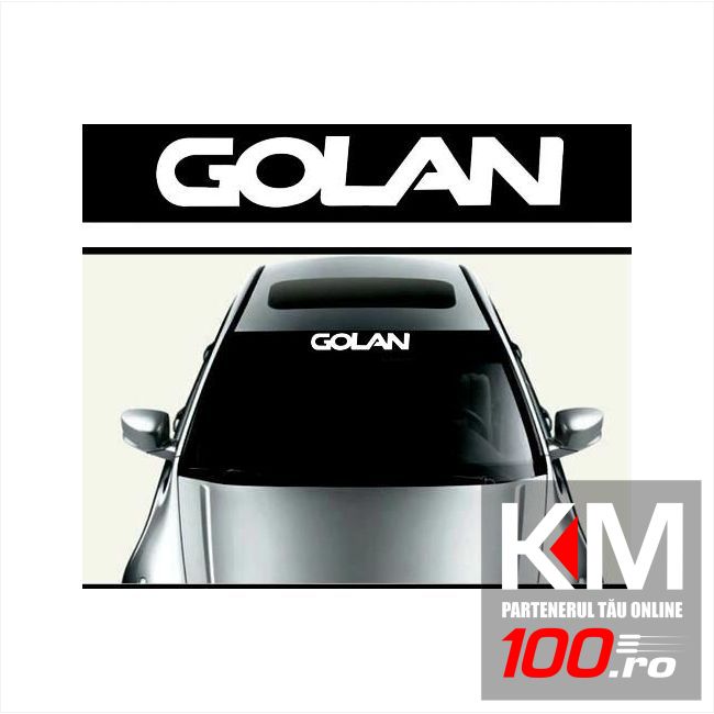 Sticker parasolar auto GOLAN (126 x 16cm)