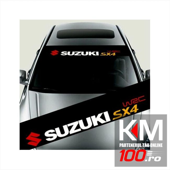 Sticker parasolar auto SUZUKI (126 x 16cm)