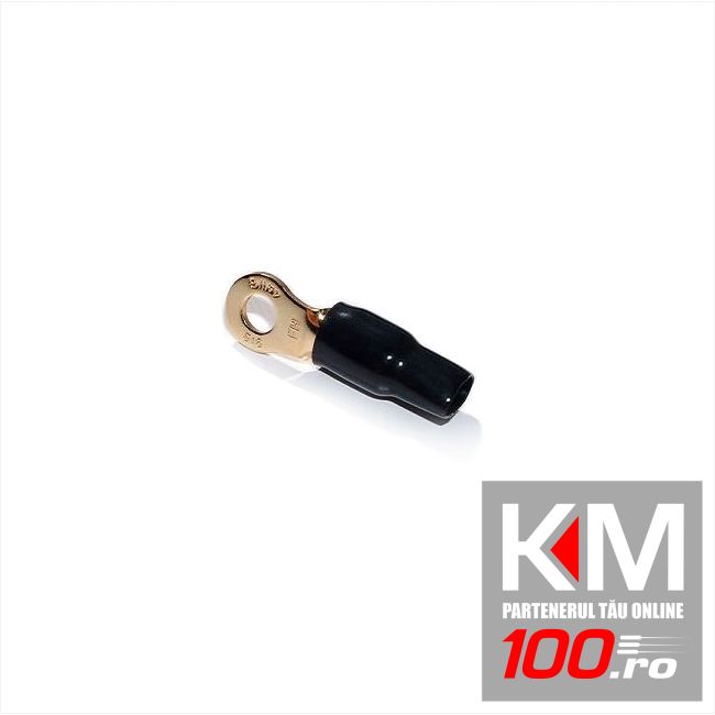 Conector terminal pentru cablu alimentare, NEGRU (M10, 22mm2)