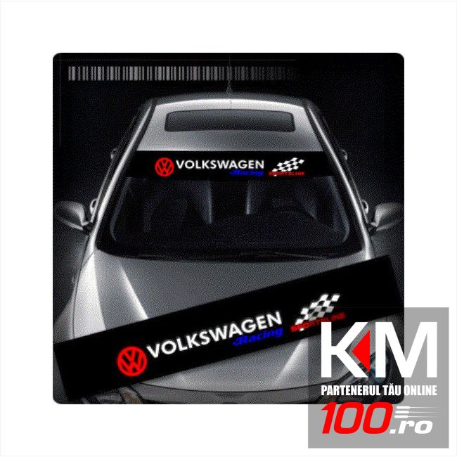 Sticker parasolar auto VOLKSWAGEN (126 x 16cm)