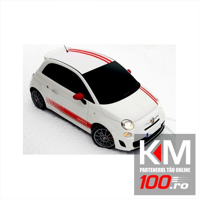 Ornament autocolant ABARTH (set 10 buc)