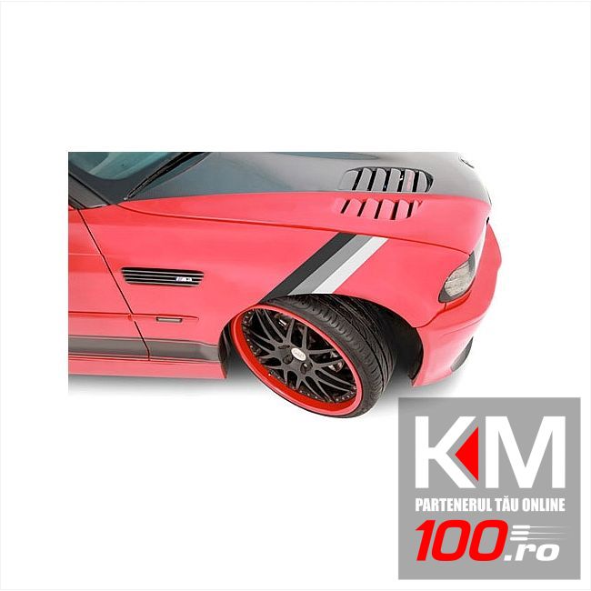 Sticker ornament auto model BMW ///M Power GREY (50cm x 18cm)