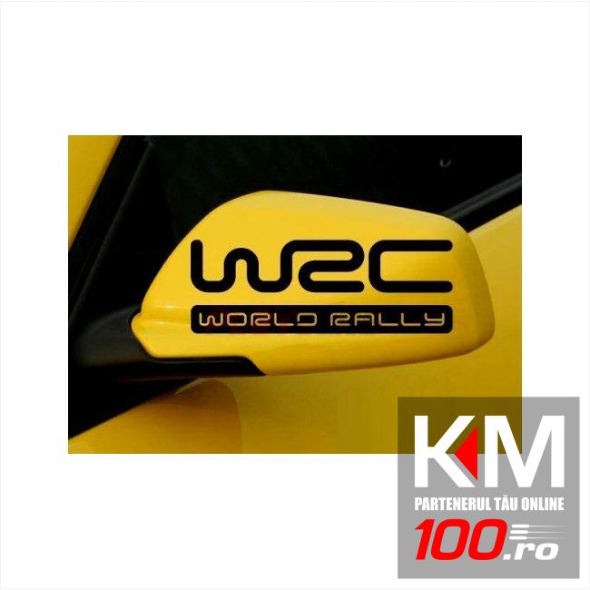 Sticker oglinda WRC (set 2 buc.)