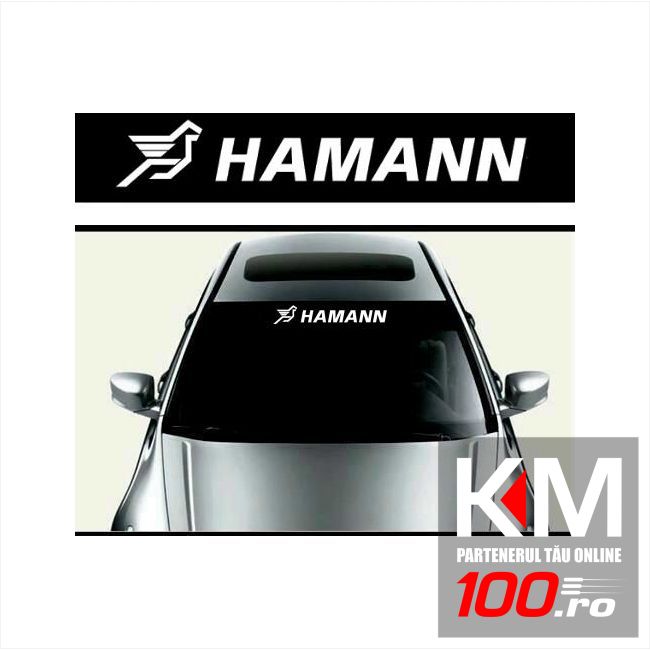 Sticker parasolar auto HAMANN (126 x 16cm)