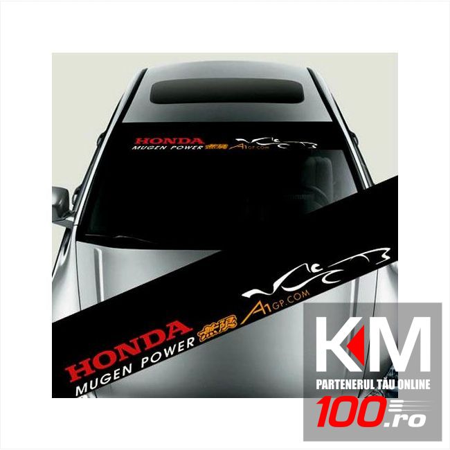 Sticker parasolar auto HONDA (126 x 16cm)