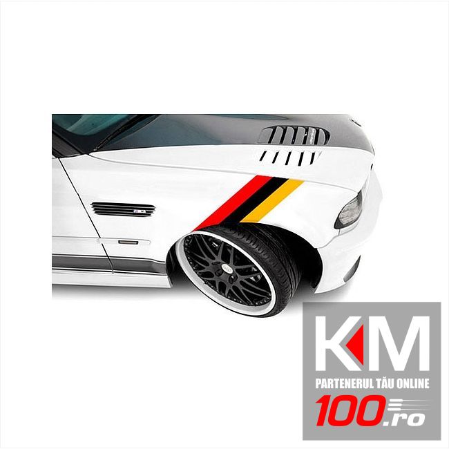 Sticker ornament auto model BMW ///M Power GERMAN (50cm x 18cm)