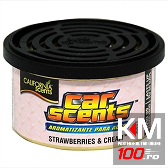 Odorizant auto California Scents - Strawberries & Cream (Made in USA)