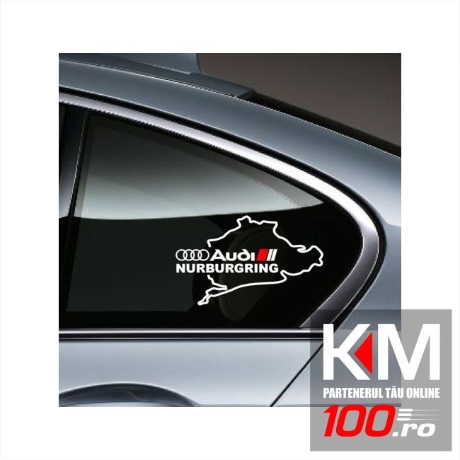 Sticker auto geam AUDI