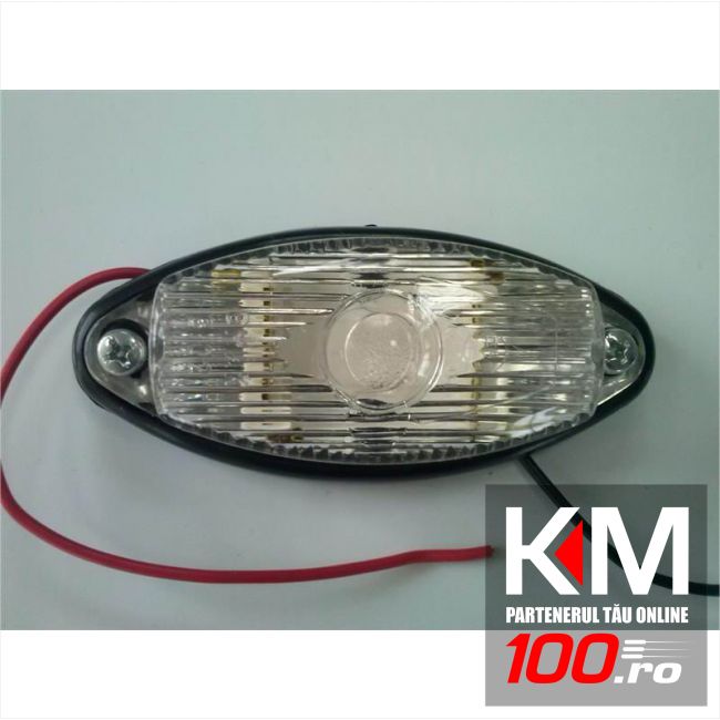 Lampa laterala alba 12 / 24 V