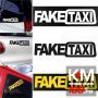 Sticker auto FakeTAXI Sign