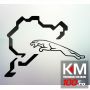 Sticker auto geam 031