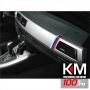 Sticker auto model BMW M Flag (3 buc - 35cm x 1 cm)