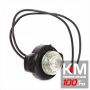 Lampa gabarit auto 12V rotunda Alba cu led, cu suport 57x41.4x26.8mm, 1 buc.