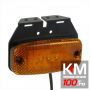 Lampa gabarit auto Carpoint 9-32V orange cu 3 leduri , suport si cablu , 110x50mm , 1 buc.