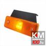 Lampa gabarit auto 12/24V dreptunghiulara Portocaliu cu Leduri, 98x31x18mm, cu suport fixare detasabil, 1 buc.