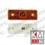 Lampa gabarit auto pentru Mercedes Sprinter si Vw LT 1995-2006 , stg/dr. culoare orange cu leduri , 12/24V , 110x42mm , 1 buc.