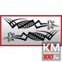 Set 2 buc. stickere portiere TRIBAL - PEUGEOT