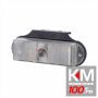 Lampa gabarit auto 12V/ 24V dreptunghiulara Alba, 125x55x45mm , cu suport fixare, 1 buc.