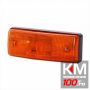 Lampa gabarit auto 12V/ 24V dreptunghiulara , culoare sticla Portocaliu, 96x36x28mm, 1 buc.