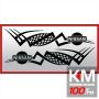 Set 2 buc. stickere portiere TRIBAL - NISSAN