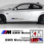 Sticker auto laterale BMW MOTORSPORT (set 2 buc.)