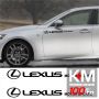 Sticker auto laterale LEXUS (set 2 buc.)