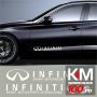 Sticker auto laterale INFINITI (set 2 buc.)