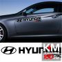 Sticker auto laterale HYUNDAI (set 2 buc.)