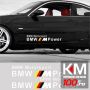 Sticker auto laterale BMW M POWER (set 2 buc.)